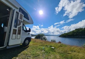 Location camping car sunlight