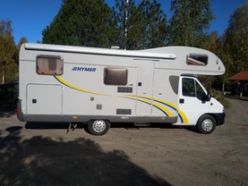 Location camping car hymer