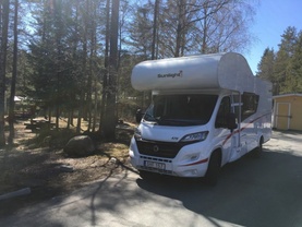 Location camping car sunlight