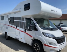 Location camping car sunlight