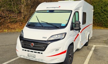 Location camping car sunlight