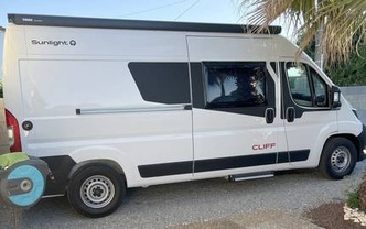 Location camping car sunlight