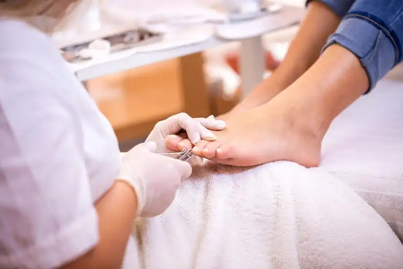 Service : pedicure